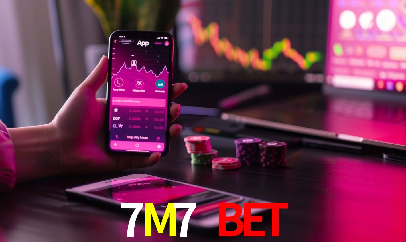 Comparação APP mobile vs versão web da 7M7 BET